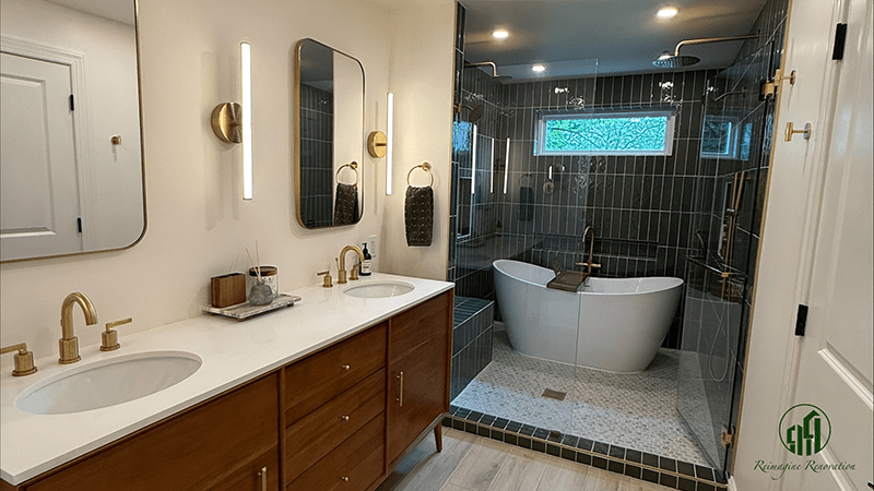 What Adds the Most Value to a Bathroom -min A newly remodeled modern bathroom